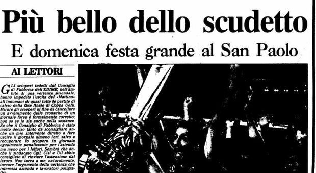 Collection Presse Naples – Coupe UEFA 88/89 Et Supercoupe – Gazzetta Dello Sport