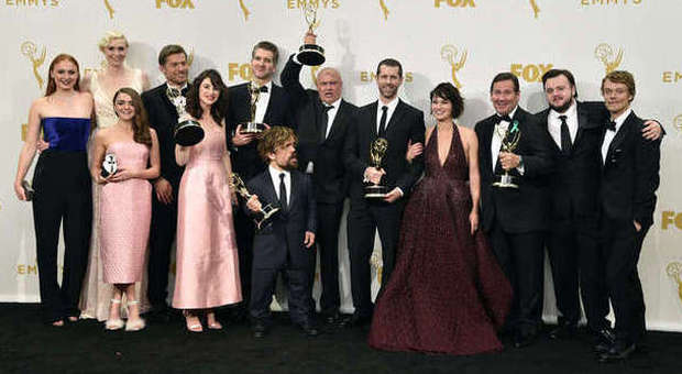 Il cast di Game of Thrones agli Emmy