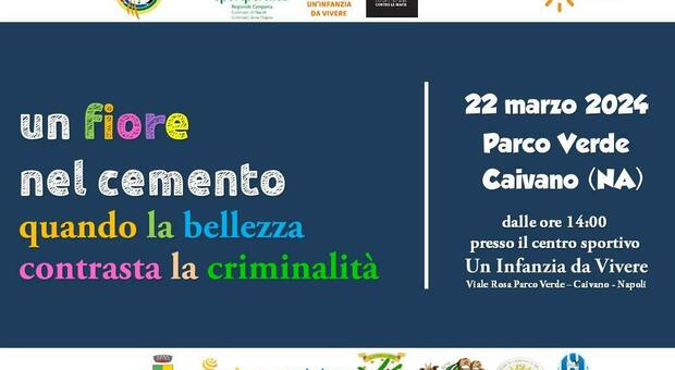 “Un fiore nel cemento”: Uisp Campania e le associazioni di Caivano al fianco di Libera