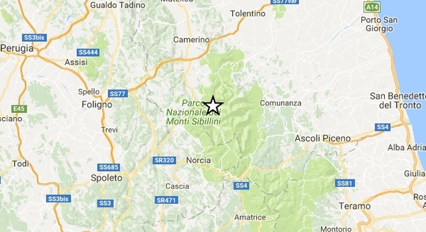 Terremoto, ancora scosse nel cratere sismico: magnitudo 3.5 e 3.2 a Macerata e L'Aquila
