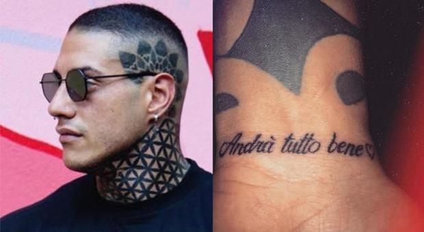 Francesco Chiofalo, tatuaggio portafortuna prima dell'intervento: «Andrà tutto bene»