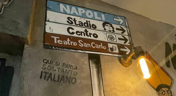 Tra murales e simboli di Napoli apre in Germania la pizzeria «Quartieri Spagnoli Official»