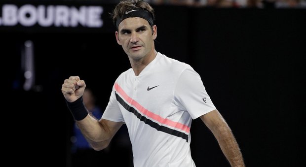 Australian Open, esordio vincente per il re svizzero Federer