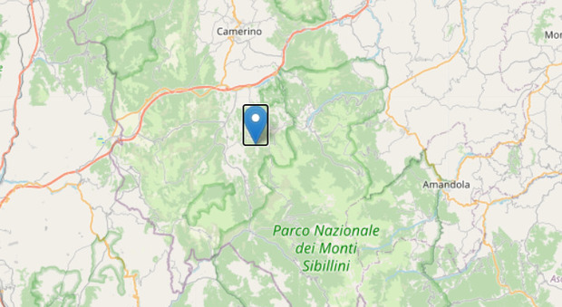 Terremoto a Macerata, scossa di 3.3: paura nelle Marche e in Umbria