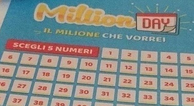 Million Day, i numeri vincenti di giovedì 16 gennaio 2020