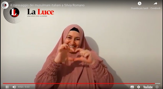 I musulmani italiani in un video per Silvia Romano, «Bentornata a casa che Allah sia con te»