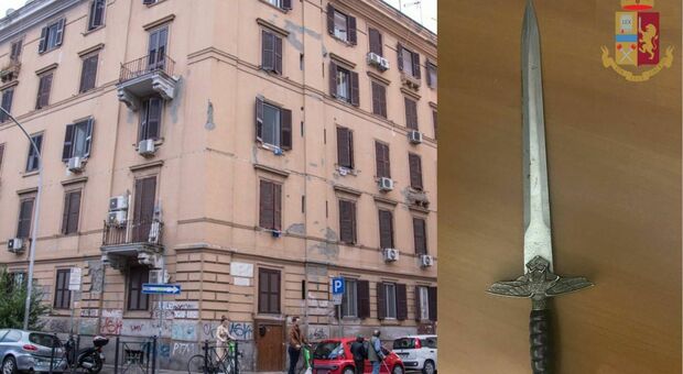 Roma, minacciava con la spada gli abusivi delle case Ater: pretendeva 200 euro al mese