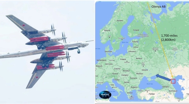 Bombardieri nucleari russi partono dai confini Nato attaccano Kiev, perché la base aerea di Olenya è strategica