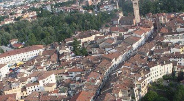 Il centro storico di Pordenone