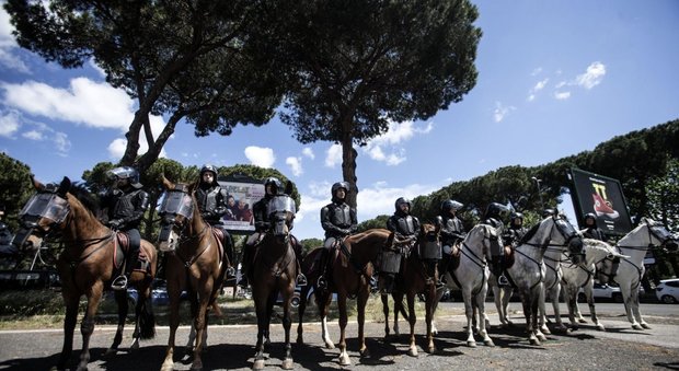 Roma, sabato 3mila agenti in campo per Roma-Napoli e manifestazioni