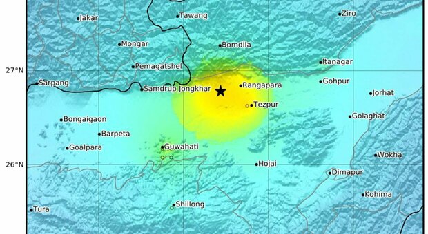 Terremoto India, forte scossa di magnitudo 6: «Crolli e tanta paura tra la gente»