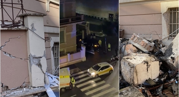 Roma, suv si schianta contro un istituto di suore e abbatte il muro di recinzione