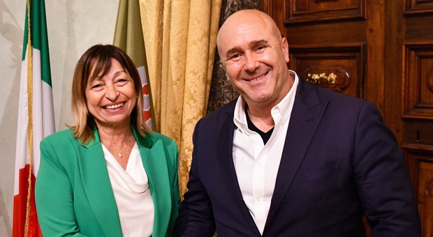 Donatella Tesei e Stefano Bandecchi
