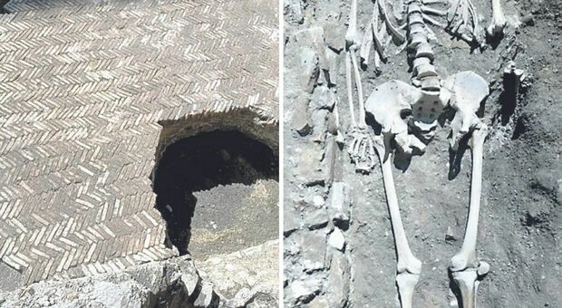 Fano, nuovi ritrovamenti in piazza Costa: emergono due pavimenti di età romana e una sepoltura medievale