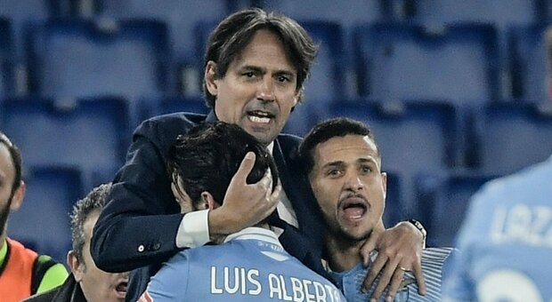 Lazio, Inzaghi: «Noi grandi contro le big. Il mio futuro? Mai dire mai...»