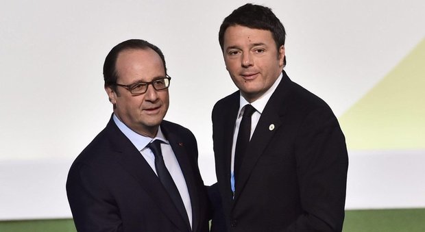 François Hollande e Matteo Renzi