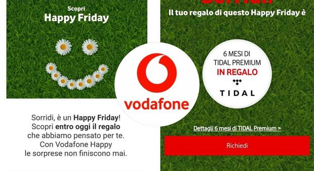 Vodafone, il regalo Happy Friday di questa settimana è un abbonamento a Tidal Premium