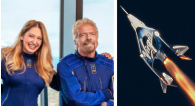 Richard Branson volerà nella spazio l'11 luglio con la Virgin Galactic battendo Jeff Bezos di Blue Origin e Amazon. Presto toccherà agli italiani. Video