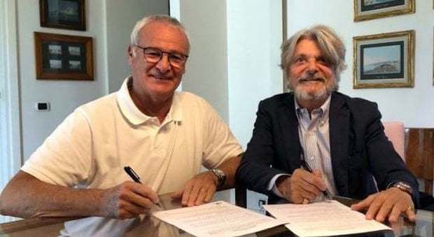 Claudio Ranieri e Massimo Ferrero