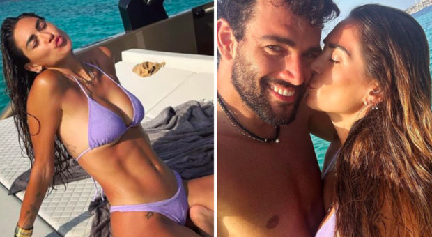 Melissa Satta posta la foto in bikini e arriva il commento di Matteo Berrettini ma gli hater la attaccano di nuovo