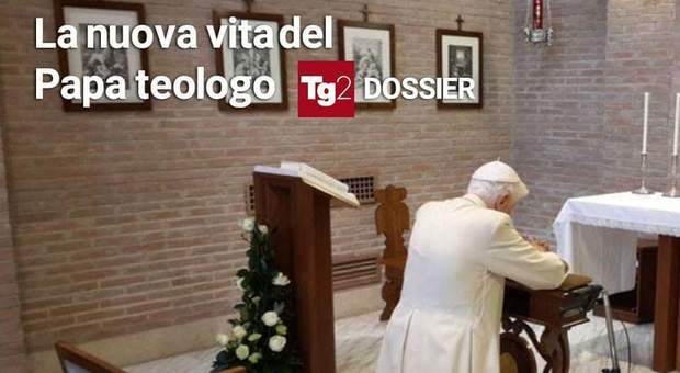 «La nuova vita del Papa teologo», puntata di Tg2 Dossier in onda il 13 aprile su Rai Due