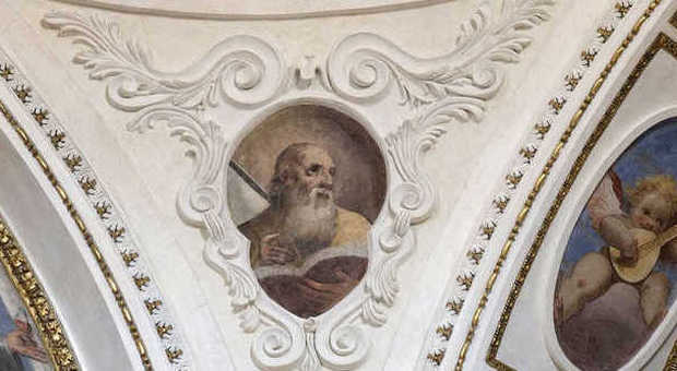 Il console onorario Ginesi per gli affreschi di Assisi