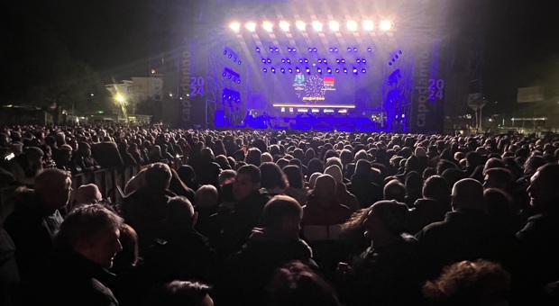 Capodanno, straordinario successo dei Pooh: in trentamila a Pescara