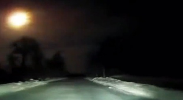 Il video della meteora a Arkhangelsk
