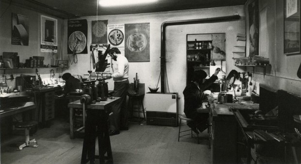 Il vecchio laboratorio orafo Mazzola a Udine, mezzo secolo di attività artigianale di padre in figlio