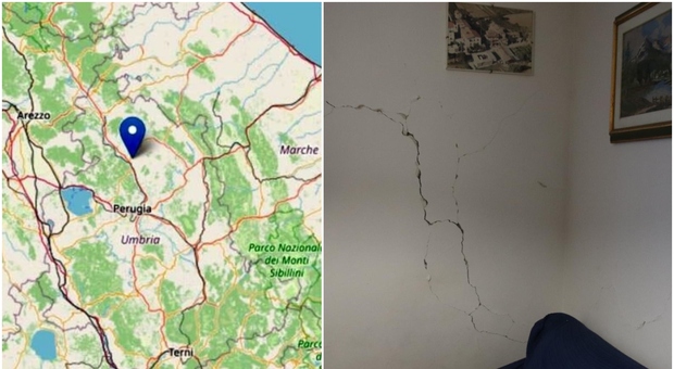 Terremoto Umbria, nuova forte scossa di 4.6 alle 20.05 dopo quella del pomeriggio. Paura tra i cittadini, a Umbertide 30 evacuati
