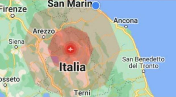 Scossa di terremoto tra Marche e Umbria: magnitudo 4.4