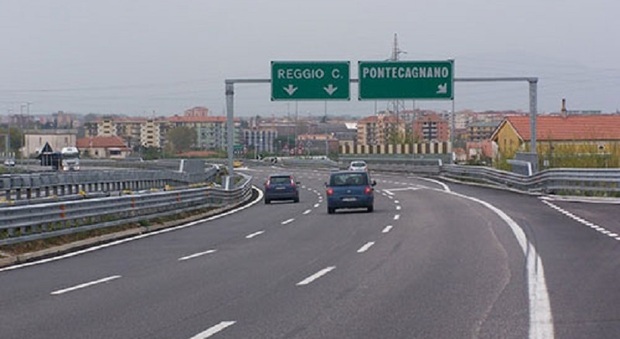Un tratto dell'Autostrada del Mediterraneo