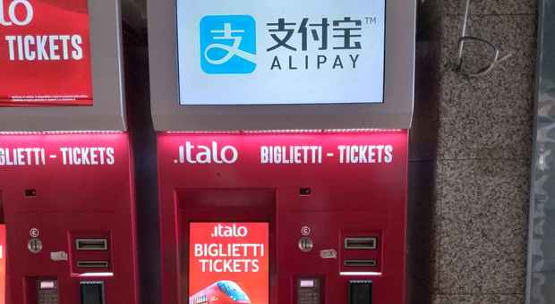 Italo, i turisti cinesi potranno acquistare i biglietti con Alipay, la piattaforma di Alibaba