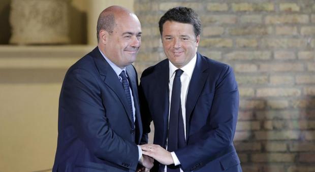 Zingaretti e il 'patto per il Lazio' con Renzi: "In arrivo un miliardo per le opere pubbliche"
