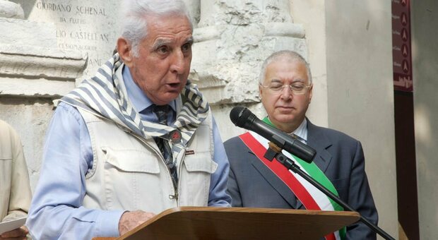 Gianni Faronato, presidente onorario dell'Anpi