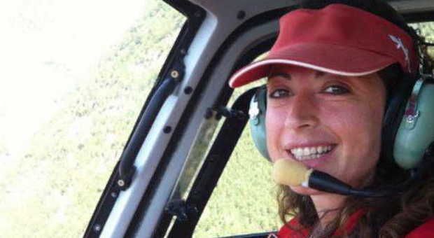 L'elicottero del soccorso regionale ha ai comandi la prima donna pilota