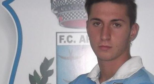 Matteo Pirazzi, 17 anni, centrocampista dell'Aprilia