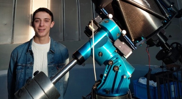 Valdagno. Lorenzo, studente 16enne con la passione per il cosmo e telescopi, scopre una nuova stella: come si chiama