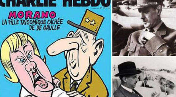 Charlie Hebdo e la vignetta choc su De Gaulle: ​"Insulta i down". E sulla rivista è ancora bufera