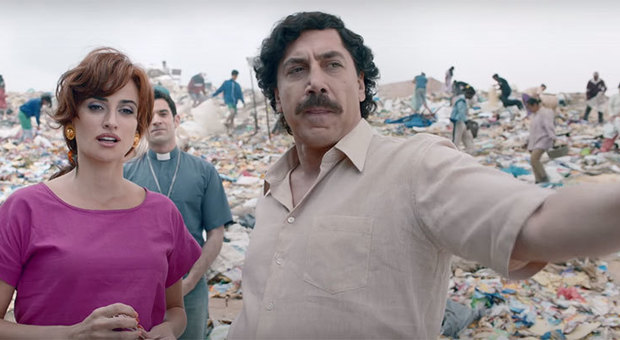 Penélope Cruz e Javier Bardem in "Escobar - il fascino del male"