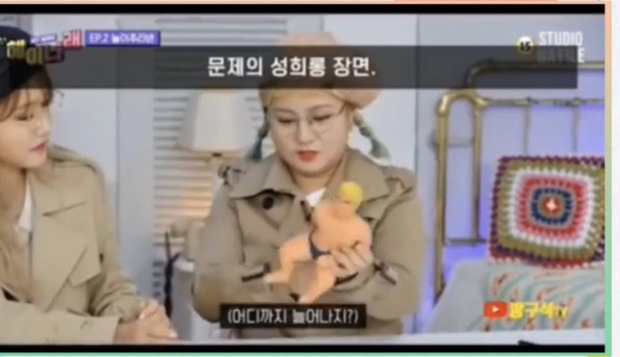 Sessismo, attrice coreana denunciata da uomini, in una gag aveva mostrato bambolotto gonfiabile