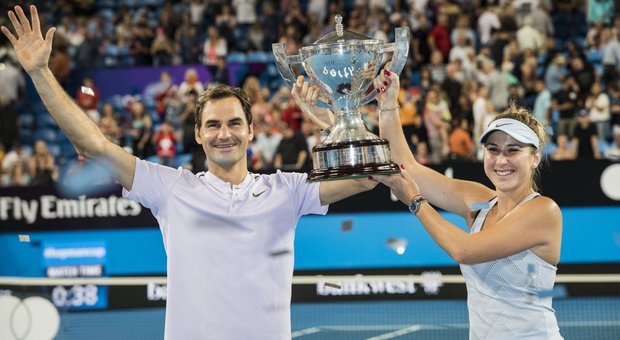 Hopman Cup, trionfa la Svizzera di Federer. Battuta la Germania di Zverev