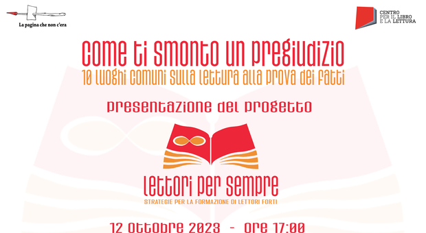 «Lettori per sempre», la presentazione a Palazzo Reale