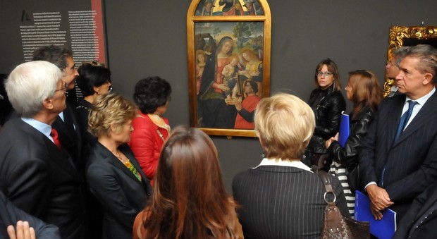 Il quadro del Pinturicchio in mostra a Torino
