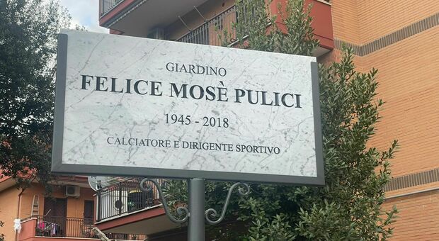 Lazio, intitolata a Pulici un'area verde a Casalotti. Gualtieri: «Cittadino esemplare e professionista straordinario»
