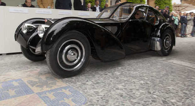 La Bugatti Tipi 57 SC Atlantic di Ralph Lauren che ha dominato in Concorso d'Eleganza di Villa d'Este