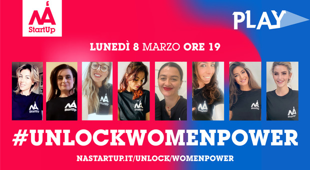 Unlock Women Power, l'8 Marzo delle Startup