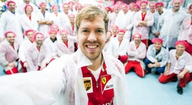 Sebastian Vettel il nuovo pilota del Cavallino