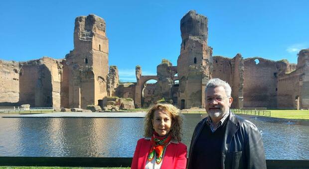Terme di Caracalla, architetto trevigiano riporta l'acqua