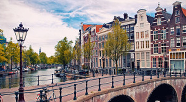 Uno scorcio di Amsterdam